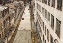 Деволановский спуск заливают бетоном
