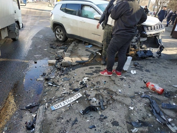 ДТП на Молдаванке создало серьёзную пробку