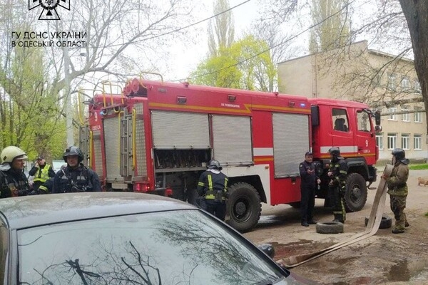 Из-за курения на пожаре в Одессе погибли два человека