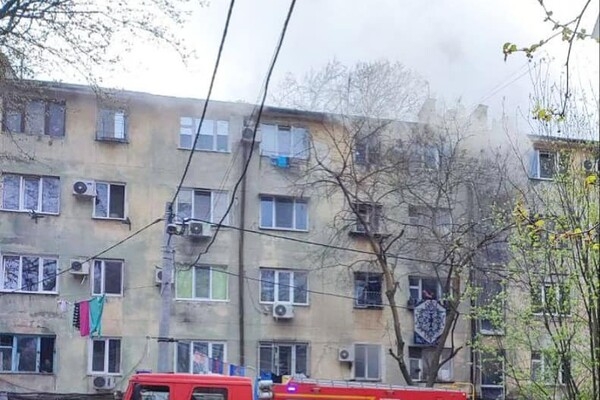 Из-за курения на пожаре в Одессе погибли два человека