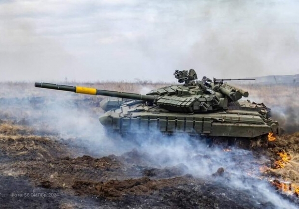 Карта боевых действий в Украине 27 марта
