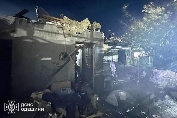 Дроновый удар по Одесской области: есть пострадавшие и повреждения домов